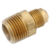 Pipe Fittings, Flare Connector, Lead-Free Brass, 3/8 Flare x 3/4-In. MPT