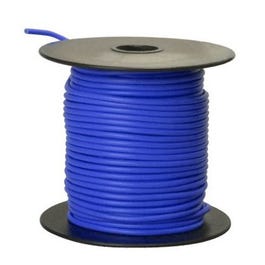 Primary Wire, Blue PVC, 16-Ga. Stranded Copper, 100-Ft.
