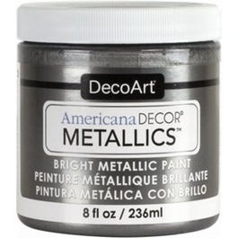 Americana Decor Metallics Craft Paint, Tin, 8-oz.