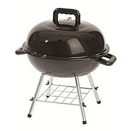 Charcoal Kettle Grill, 151-Sq. In., Black, 14-In.