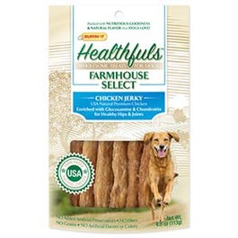 Farmhouse Selects Dog Treats, Chicken Jerky, 4-oz.