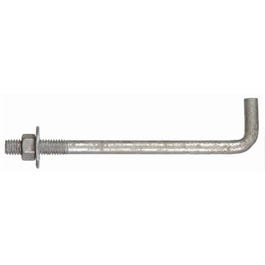 Galvanized Anchor Bolt With Nuts/Washers, 1/2 x 8-In., 50-Pk.