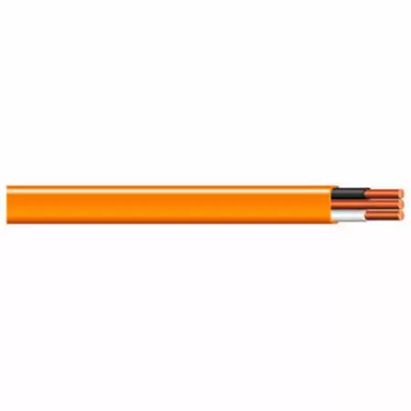Marmon Home Improvement 50 ft. 10/2 Orange Solid CerroMax SLiPWire Copper NM-B Wire (50', Orange)