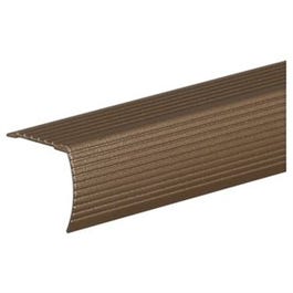 Carpet Bar, Adhesive, Cocoa Finish, 1-1/8 x 36-In.