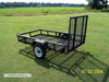Utility Trailer 4 x 7 With Ramp