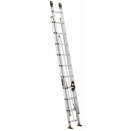 20-Ft. Extension Ladder, Aluminum, Type II, 225-Lb. Duty Rating