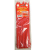Tool City Cable Tie Red 11.8 100 Pack (11.8, Red)