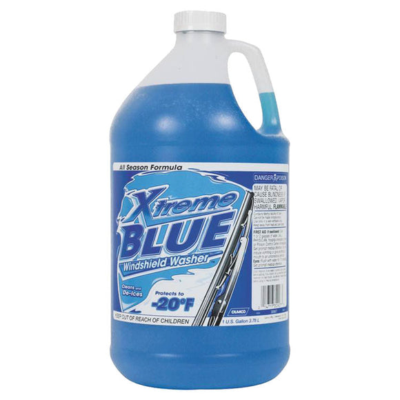 Camco Xtreme Blue Windshield Washer Fluid (1 gal, Clear Blue)