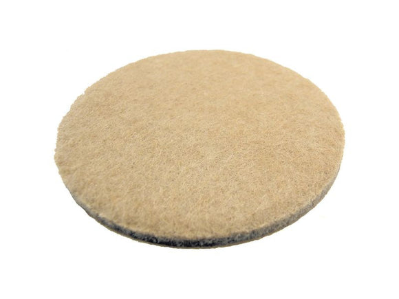 Shepherd Hardware 3-Inch Heavy Duty Self-Adhesive Felt Furniture Pads, 4-Pack, Beige (3