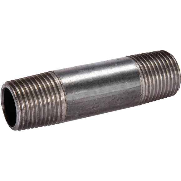 Southland 3/8 In. x 1-1/2 In. Schedule 40 Welded Steel Black Iron Nipple