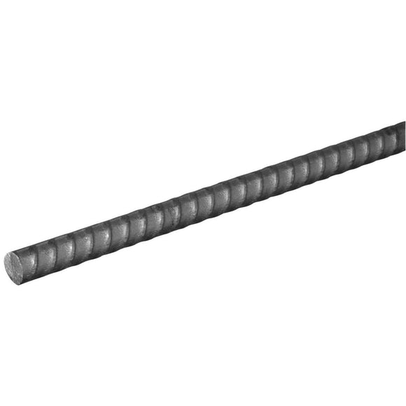 Hillman Steelworks #4 Weldable Hot-Rolled Steel Rebar (1/2 In. x 6 Ft.)