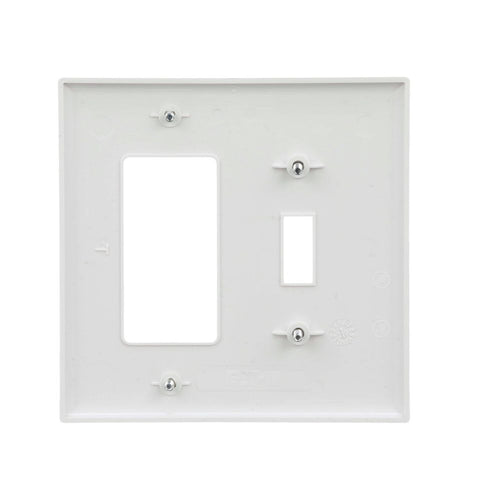 Eaton Combination Wallplate PJ126W (White)