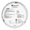 First Alert's SMCO210V 10-Year Sealed Battery Combination Smoke and Carbon Monoxide Alarm with Voice and Location Alerts (1 in H x 5.67 in L x 5.67 in W)