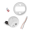 First Alert 1046869 Interconnect Hardwire 2-in-1 Smoke & CO Alarm with Battery Backup (1.9 in H x 5.6 in L x 5.6 in W)