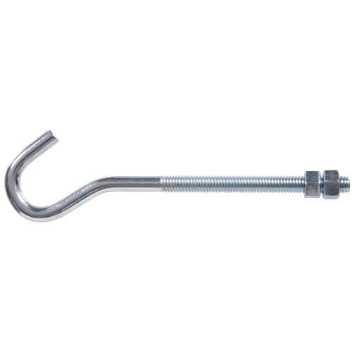Hillman Hardware Essentials Clothesline Hook Bolt with 2 Hex Nuts (3/8