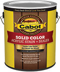 Cabot® Solid Color Decking Stains Acrylic Exterior Neutral Base Opaque 1 Gallon (1 Gallon, Neutral Base Opaque)