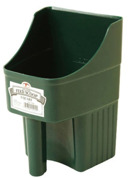 Little Giant 3 Quart Plastic Enclosed Feed Scoop