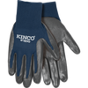 Kinco Polyester Knit Shell & Nitrile Palm (Medium, Navy Blue, 54% Nitrile 46% Polyester)