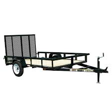 G & L 6' x 8' Trailer with Ramps