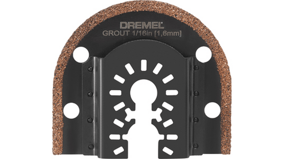 Dremel MM501U Universal Dual Interface Oscillating 1/16 in. Grout Removal Blade (Single-Pack) (1/16