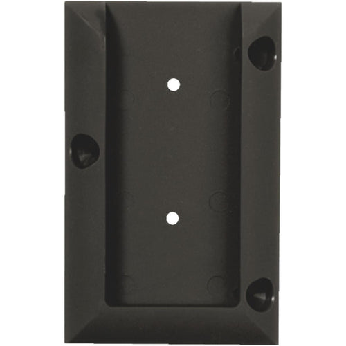Deckorators Black Plastic Rail Bracket (2-Pack)