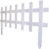 Greenes Fence 18 In. H x 3 Ft. L Wood Decorative Border Fence
