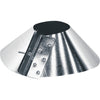 Imperial 5 In. Galvanized Storm Collar