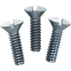 Leviton White 1/2 In. Metal Wall Plate Screw (100-Pack)