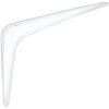 National 211 6 In. D. x 8 In. H. White Steel Shelf Bracket