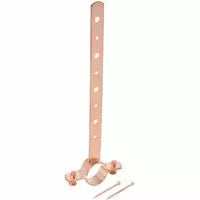 B & K Industries Copper Milford Hanger 1/2” x 6”