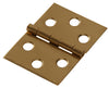 2  SOLID BRASS DESK HINGE