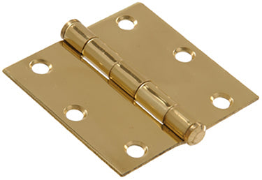 3-1/2  SOLID BRASS SQ HINGE