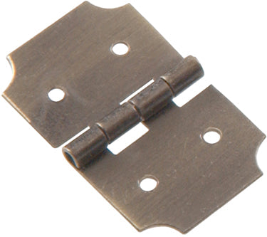 5/8X1  ANTIQUE BRASS DECORATIVE HINGE
