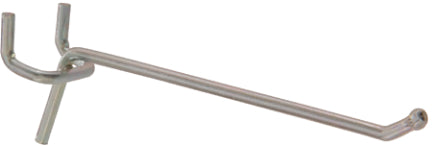 HOOK SINGLE PEG . 148 X 2 IN ZINC