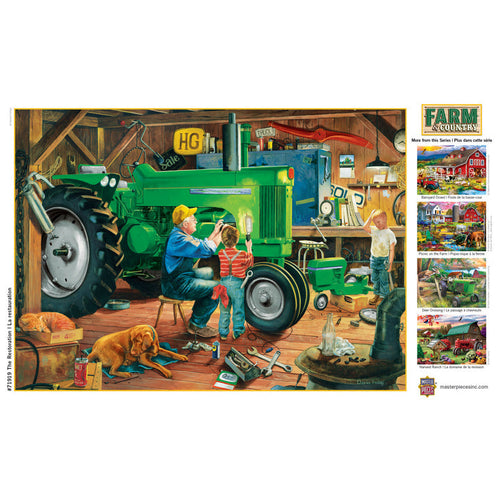 MasterPieces Farm & Country - The Restoration 1000 Piece Puzzle