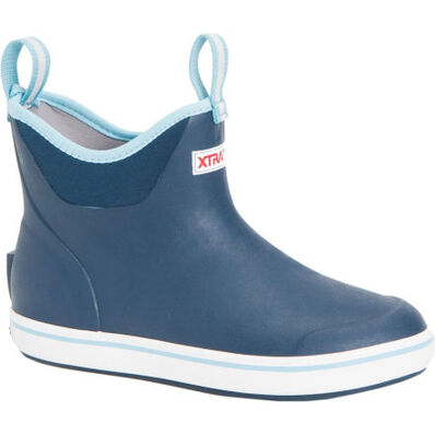 XtraTuf Women's 6 in Ankle Deck Boot Navy