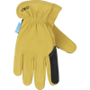 Kinco Hydroflector™ Water-Resistant Premium Grain Buffalo Driver With Double-Palm Glove