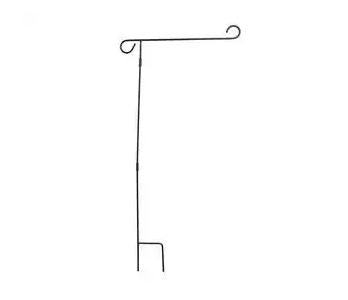 Rain or Shine Metal Garden Flag Pole