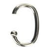 Shower Curtain Hooks, G, Brushed Nickel, 12-Pk.