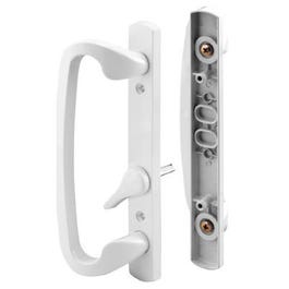 Sliding Patio Door Handle Set, White
