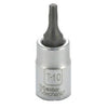 T-10 Torx Bit Socket, 1/4-In. Drive