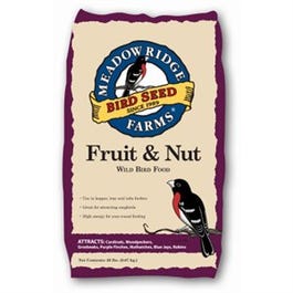 Wild Bird Food, Fruit & Nut, 20-Lb.