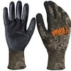 Work Gloves, Polymer Coated, Wildland Pattern, Men's XL