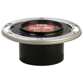 ABS/DWV Closet Flange, 3-In. Hub or 4-In. Inside