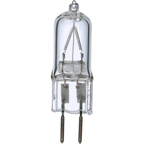 Satco 100W 120V Clear Bi-Pin GY6.35 Base T4 Halogen Special Purpose Light Bulb