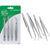 Smart Savers Assorted Style Tweezer Set (4-Piece)