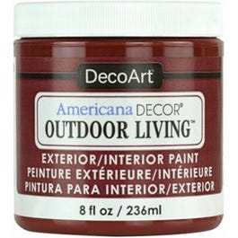 Americana Decor Outdoor Living Craft Paint, Fire Pit, 8-oz.