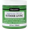 Americana Decor Outdoor Living Craft Paint, Lily Pad, 8-oz.