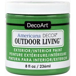 Americana Decor Outdoor Living Craft Paint, Lily Pad, 8-oz.