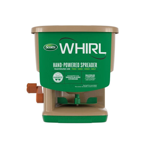 Scotts® Whirl™ Hand-Powered Spreader